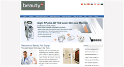 Desktop Screenshot of beautyplusgroup.com.au